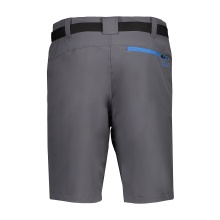 CMP Wanderhose mit Gürtel (4-Wege-Stretch, UV-Schutz) grau Herren